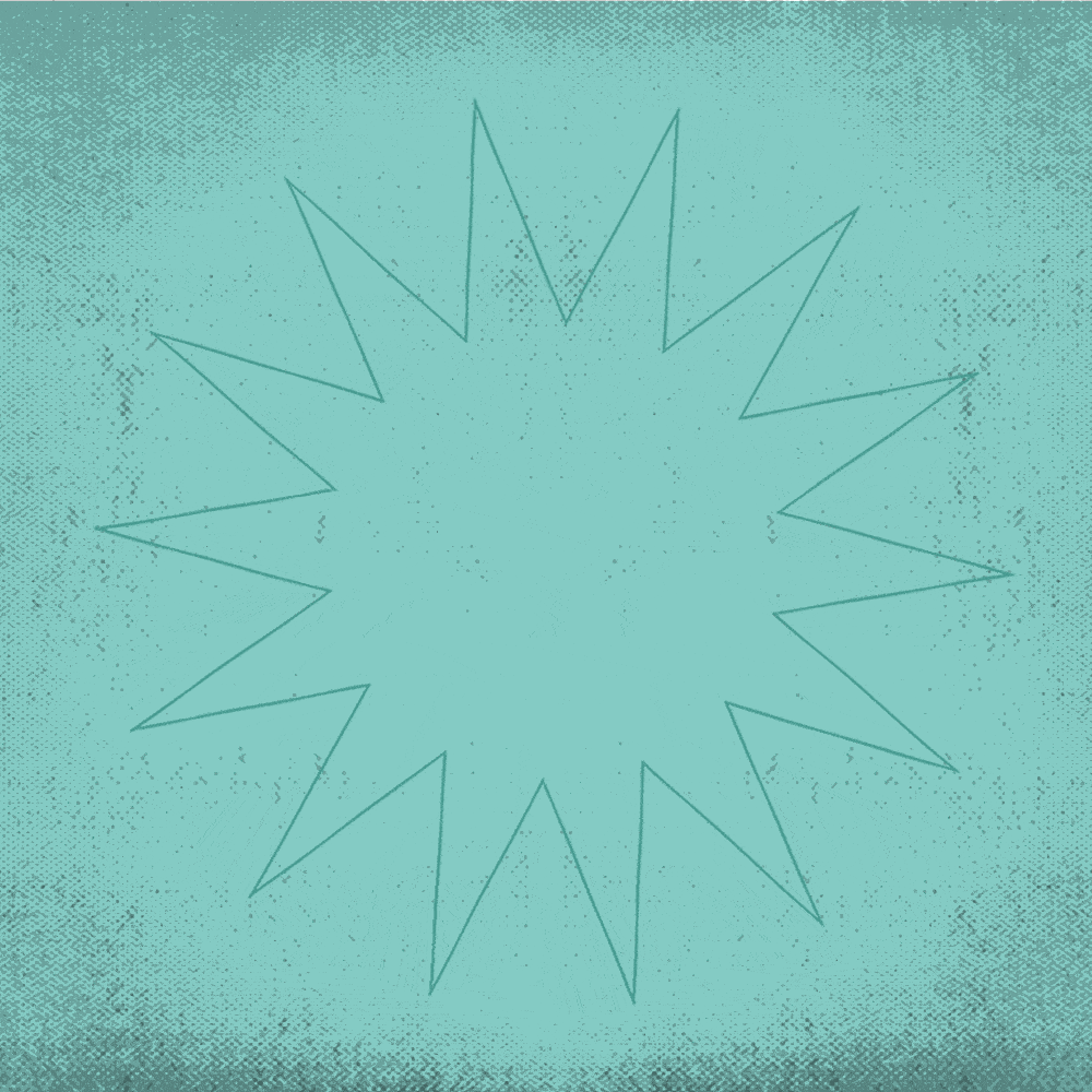 teal background with star staped stripes