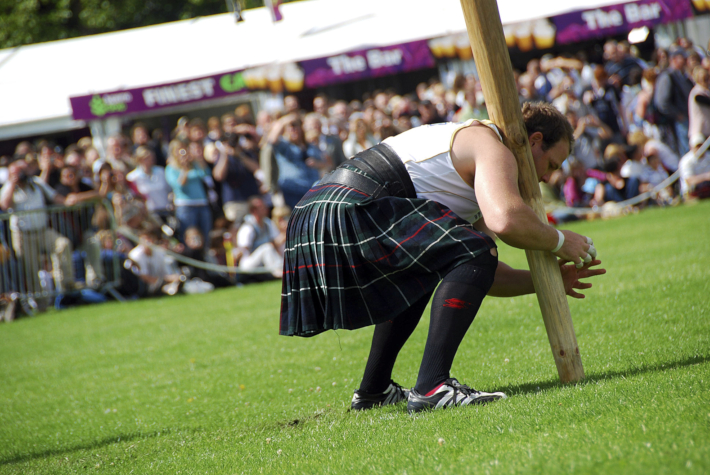 Caber Tossing & Hammer Throwing, Highland Games