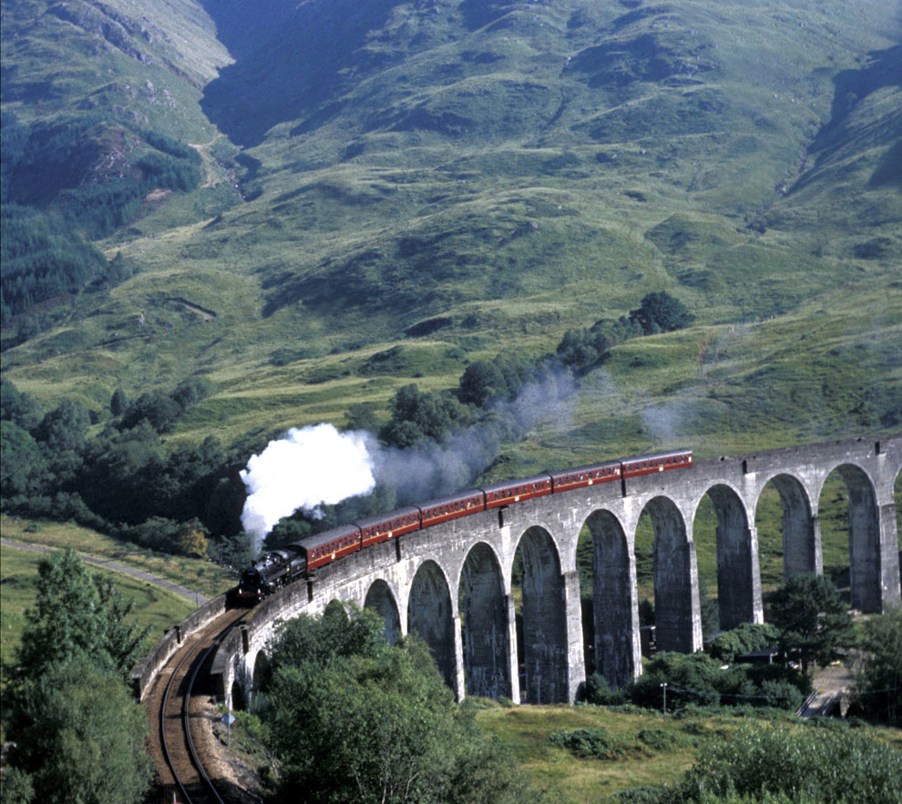 Glens, Coasts & The Harry Potter Train Tour Map