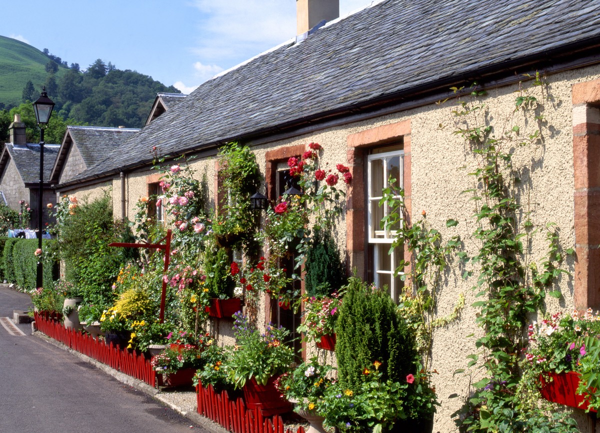 Picturesque village of Luss, Loch Lomond