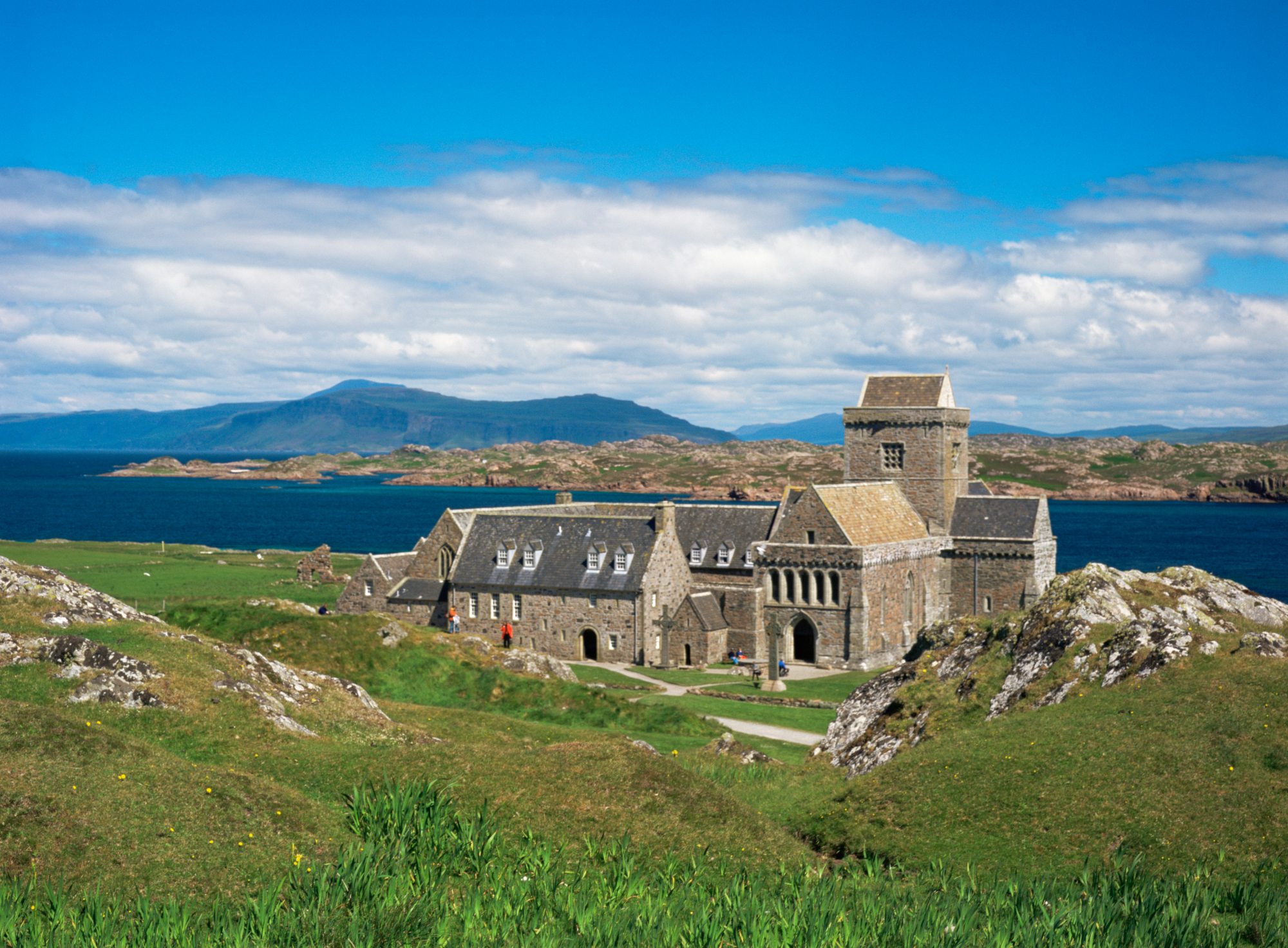 Iona Abbey on the Isle of Iona