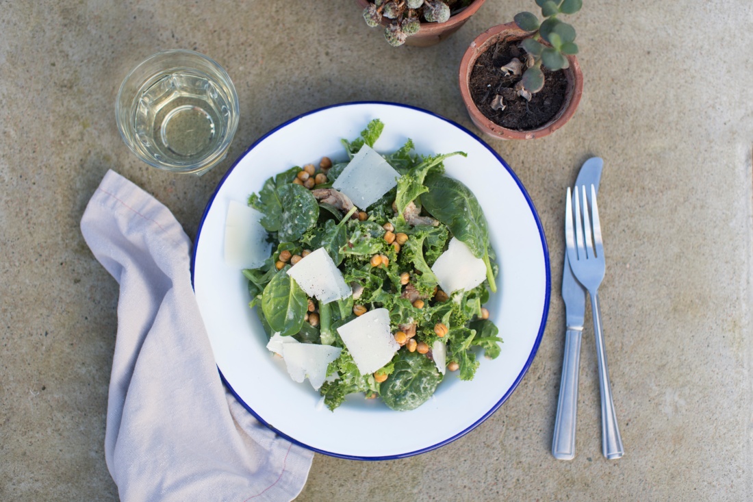 Ceaser Salad at Cafe Milk, Edinburgh